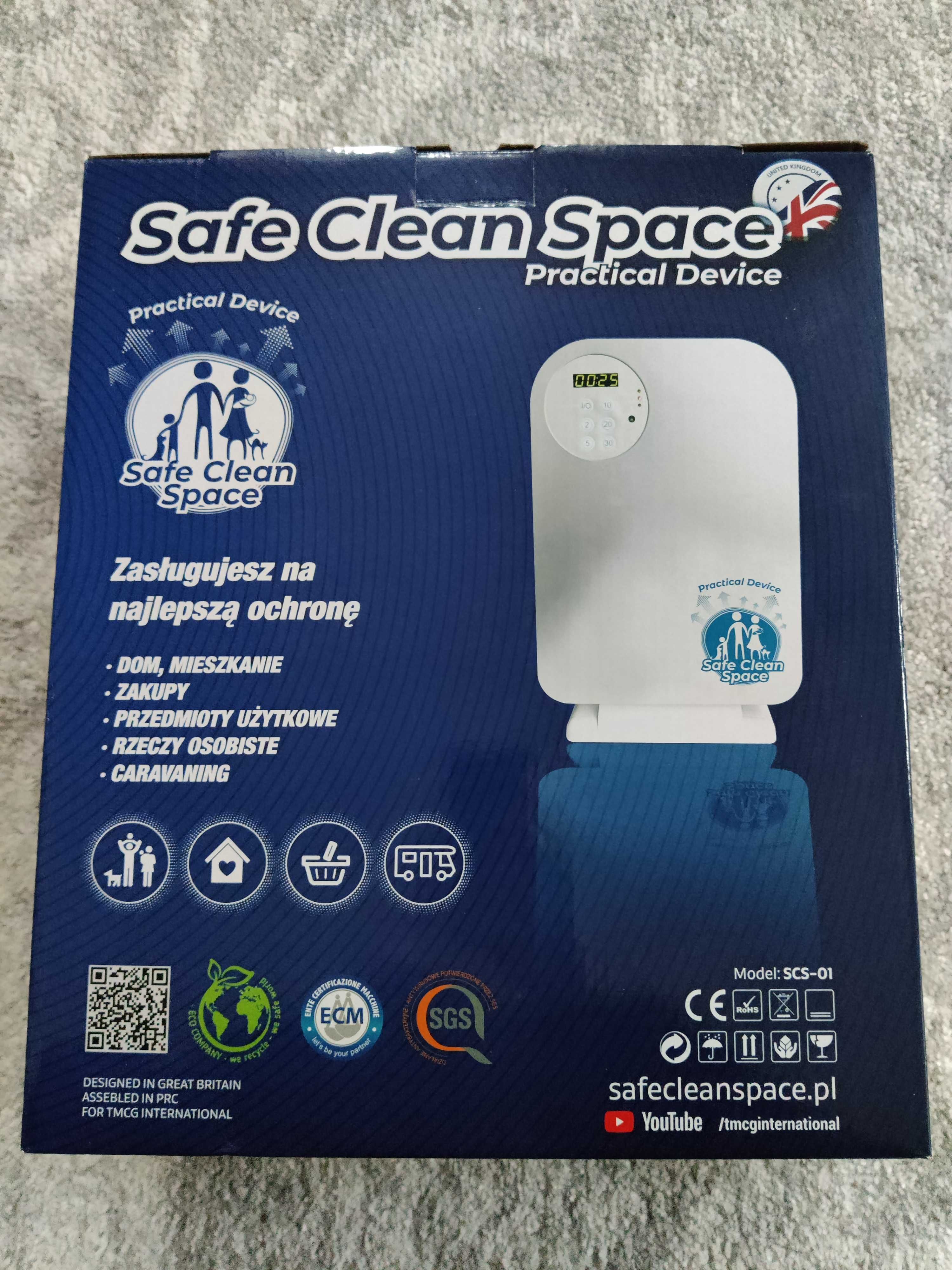 Ozonator safe clean space