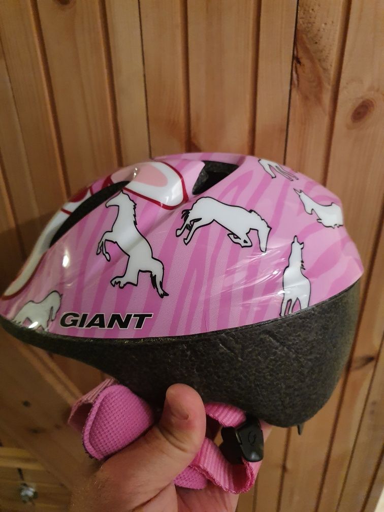 Kask Giant dla dziewczynki