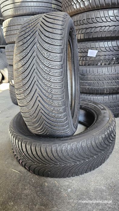 2x Michelin Alpin6- 205/55/16 opony zimowe 6,44/bdb stan/montaż