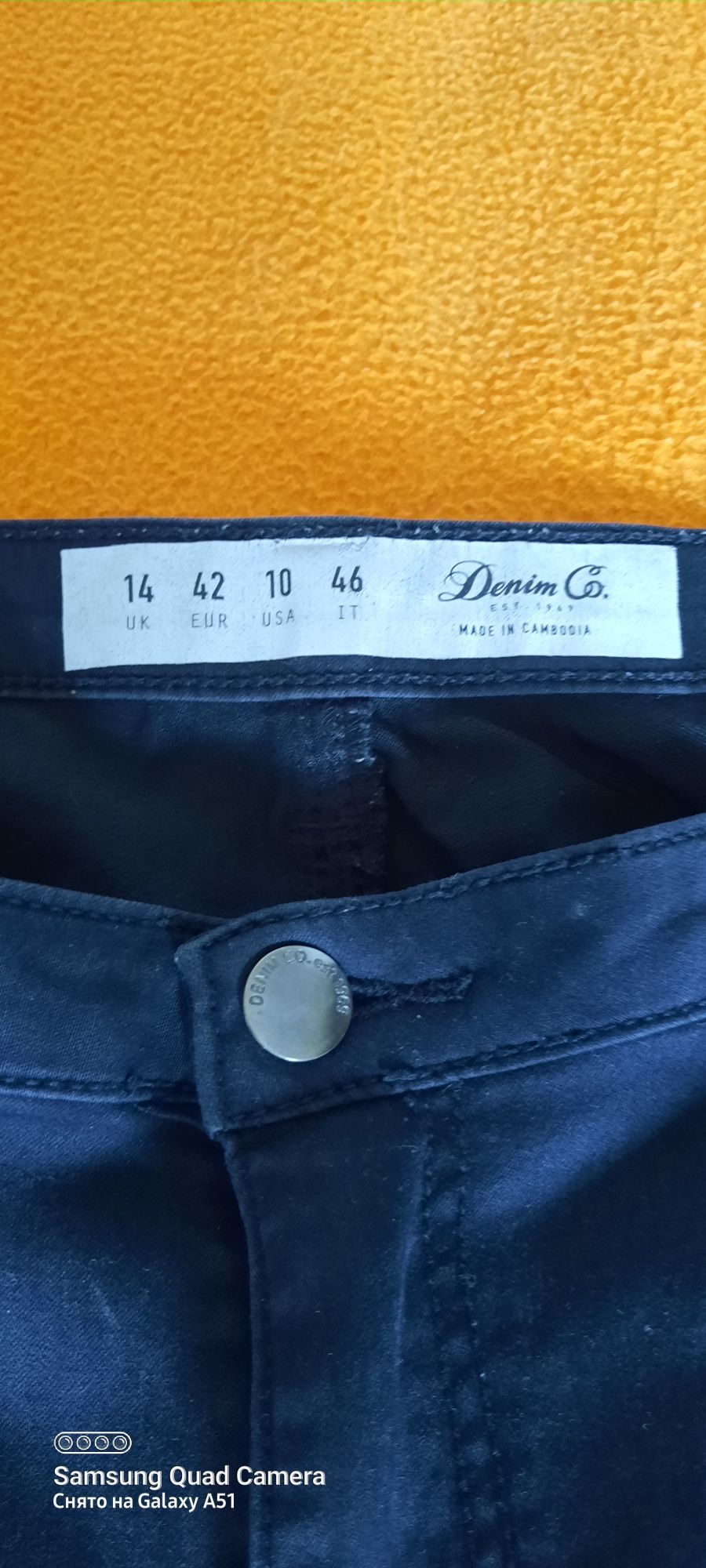 Мужские модные штаны DenimCo. W32 L32