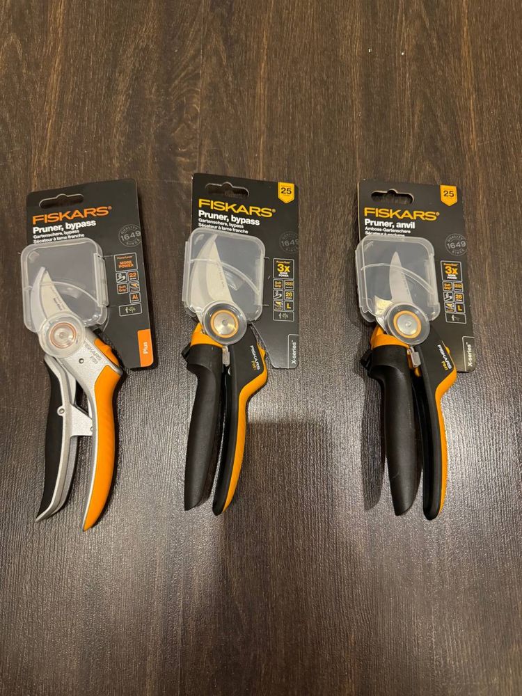 Секатор fiskars p961 новый оригінал p 751 gardena 941 сікатор