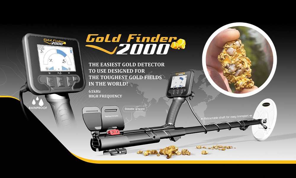 Detector de Metais NOKTA MAKRO Gold Finder 2000 (Novo)