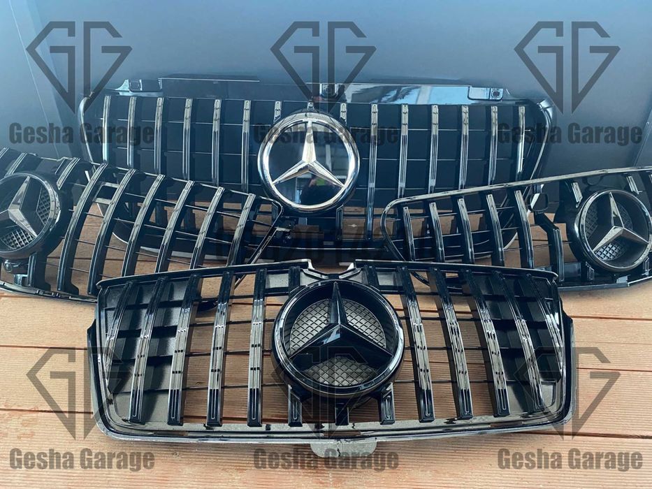 Нові решітки решітка радіатора мерседес w204w205c207wx156w166w906w907