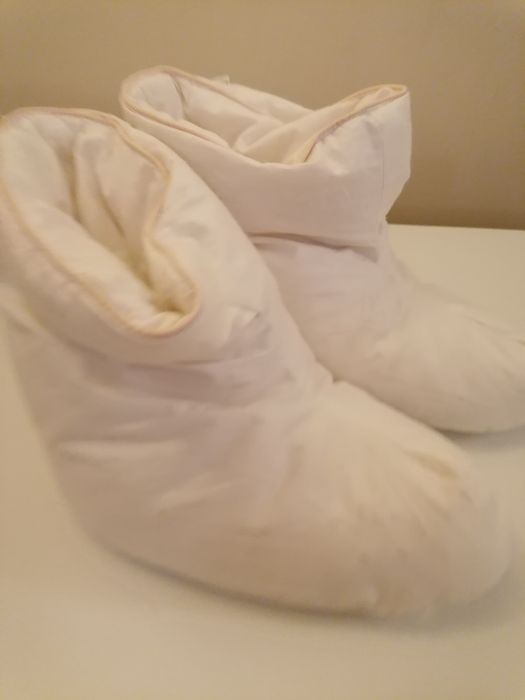 Pantufas de penas  de ganso unissexo  T 38/ 42
