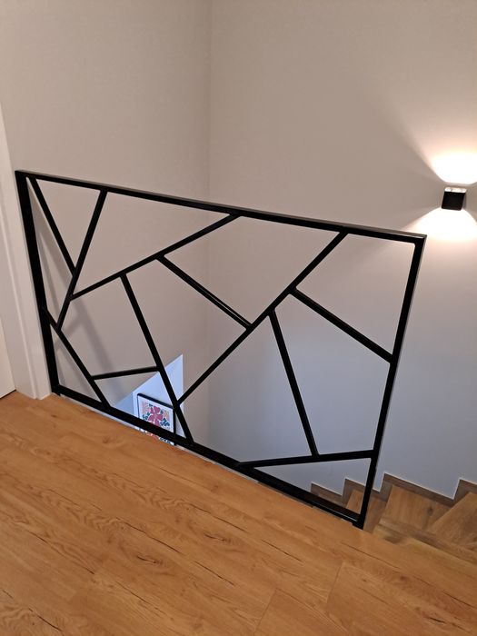 Balustrada malowana proszkowo