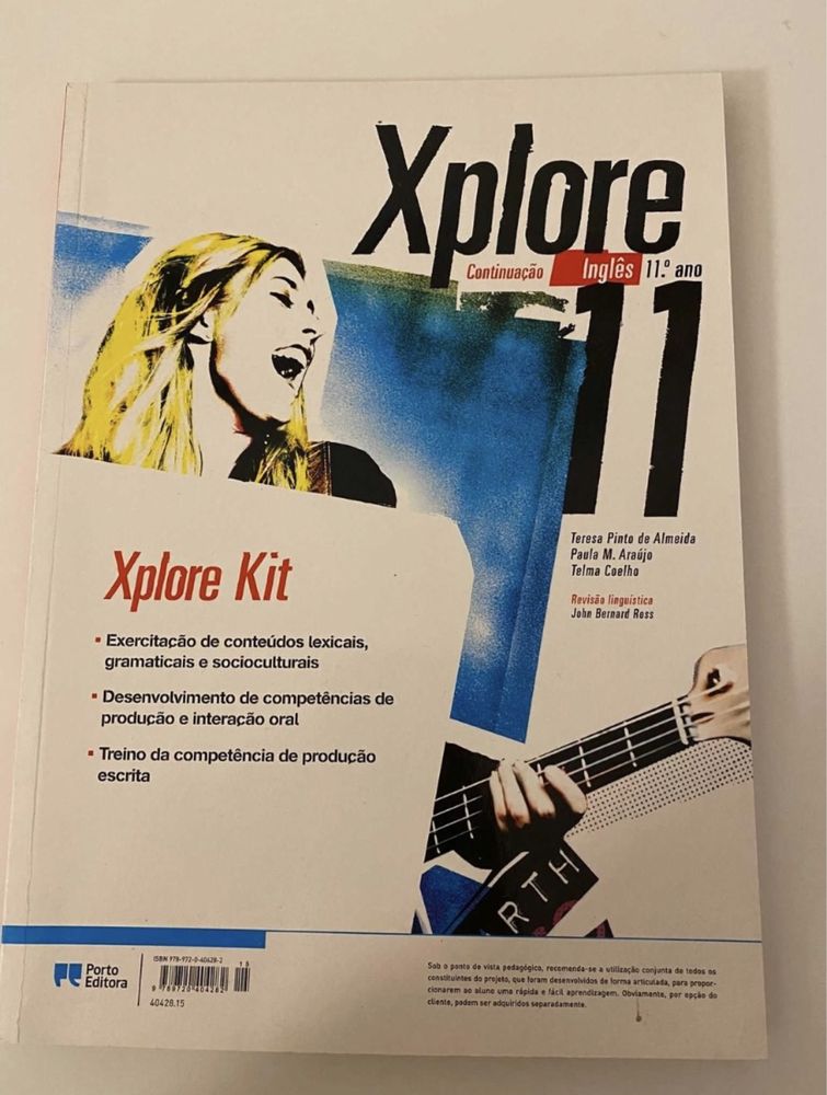 11ºAno Inglês WorkBook+Xplore Reading "Xplore"