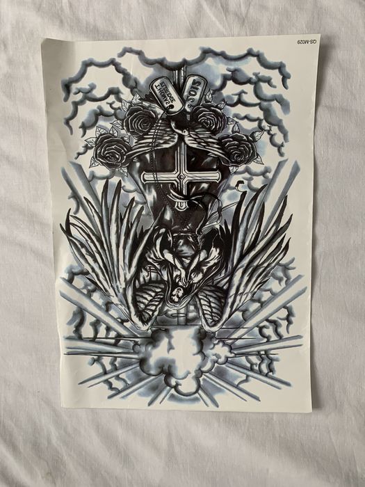plakat cross futurystyczny angel 35x48