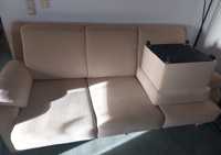 Zestaw komplet Kanapa sofa pufa fotel transport