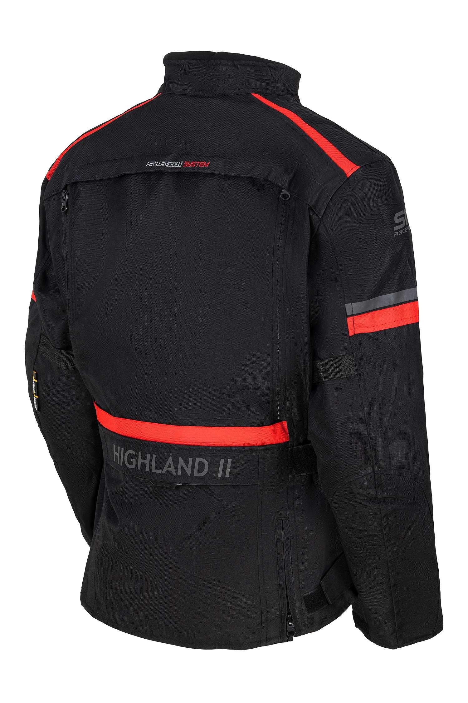 HIGHLAND BLACK LADY kurtka tekstylna motocyklowa HERO turystyczna