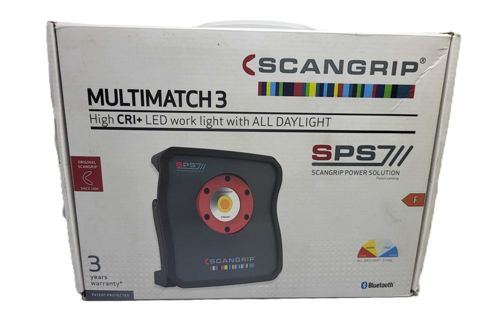 Lampa scangrip multimatch 3 connect led przenośna warsztatowa