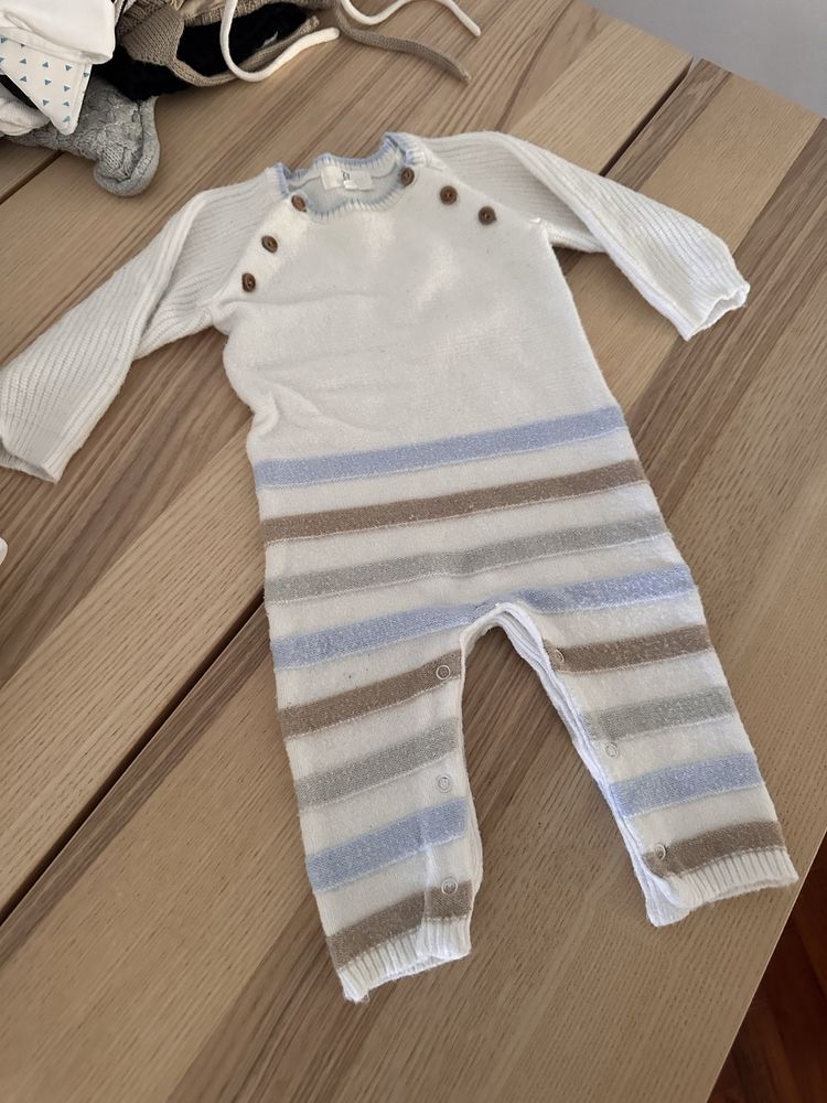 Lote de roupa bebé 0-6 Meses 146 peças