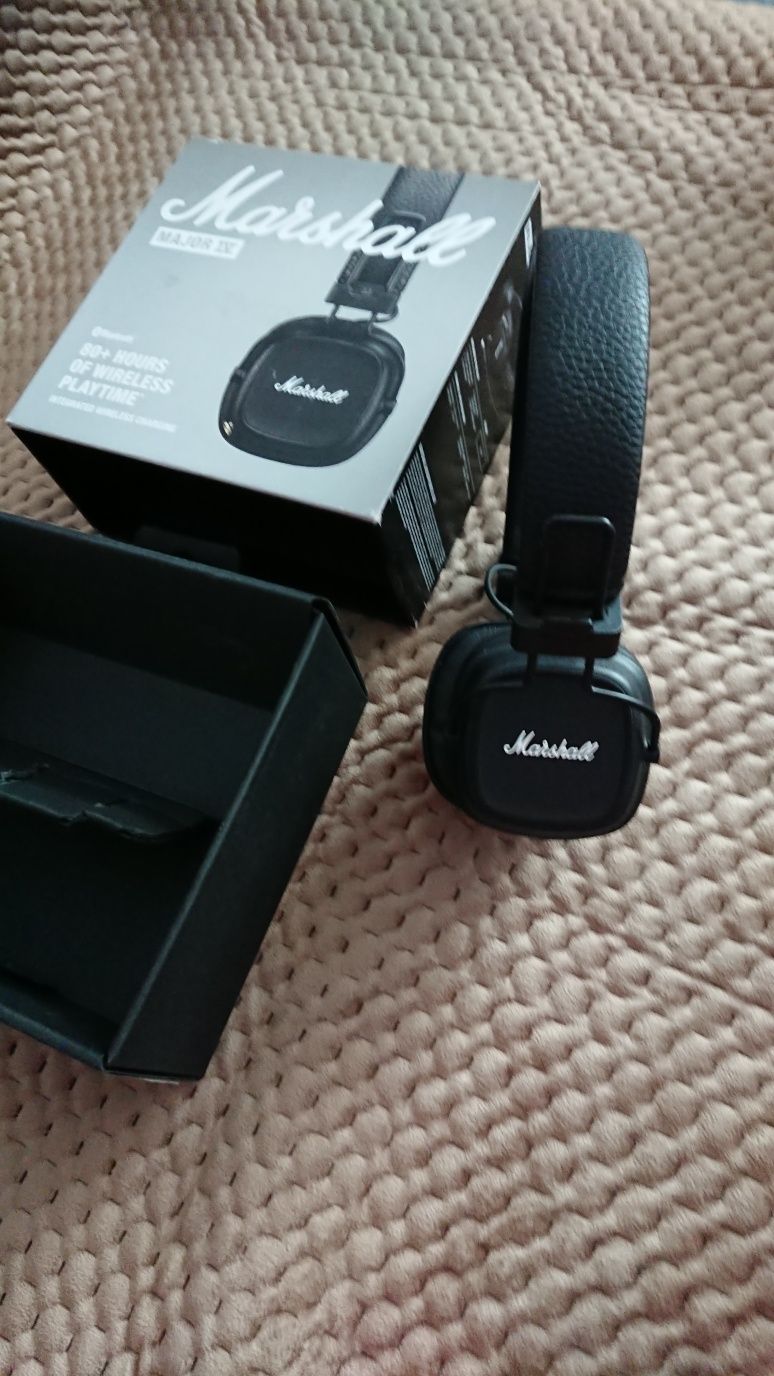 Навушники Marshall Major 4 Major IV Bluetooth Black/Brown оригінал