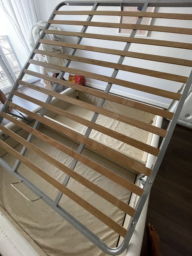 Cama de Casal Sommier + Cabeceira 160x200