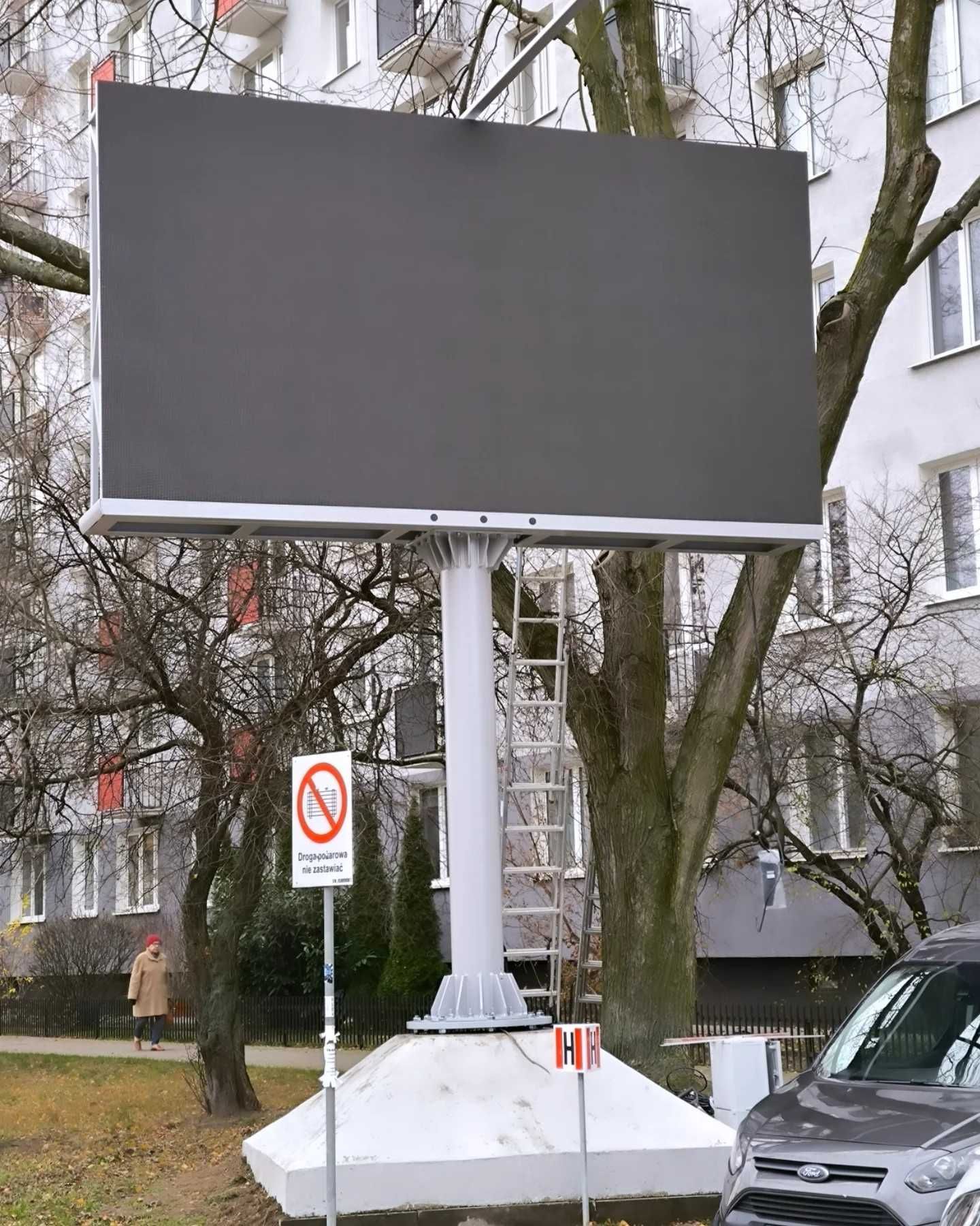 konstrukcje stalowe pod banery reklamowe / billboard reklama baner
