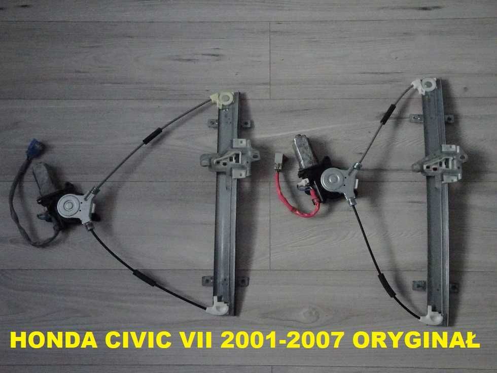 Podnośnik Szyby Honda Civic VII 5d Przód Lewy 01-07 6 PIN [3a]