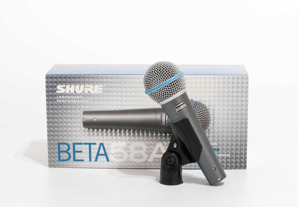 Вокальний професійний шнуровий мікрофон SHURE BETA 58A