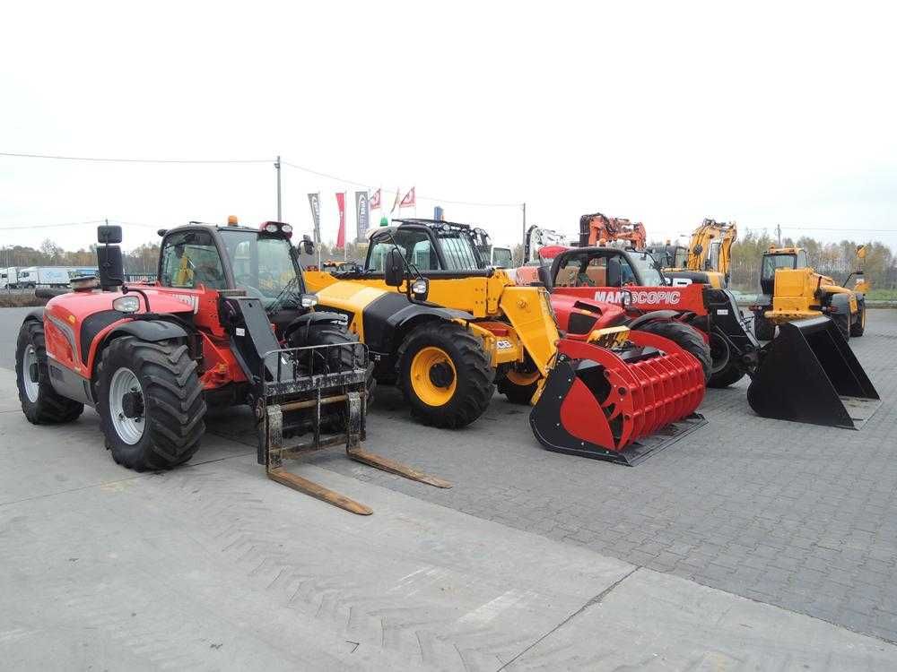 Wynajem najem ładowarki teleskopowe ładowarka teleskopowa Manitou, JCB