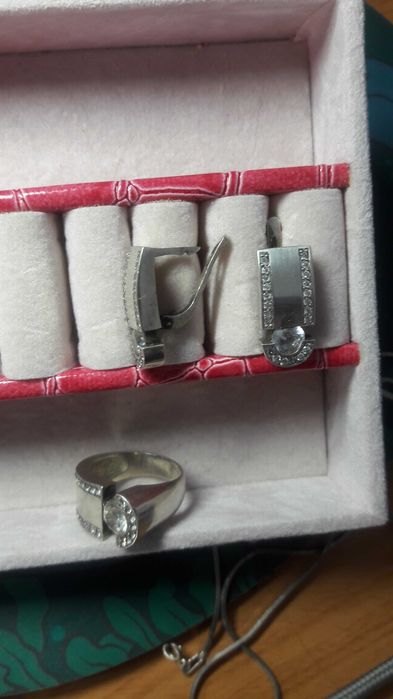 Комлект из серебра 925