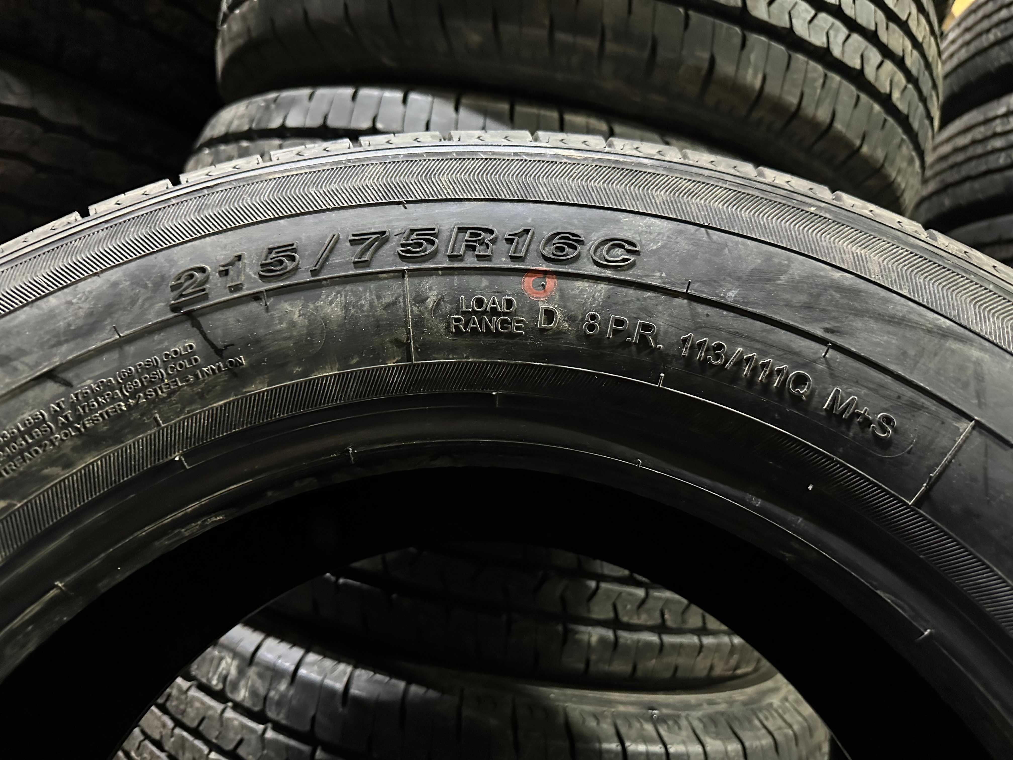 Стан нових 215/75R16C ChaoYang Radial SC338 8шт