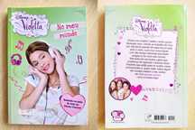 Livro "No meu mundo" Disney Violetta