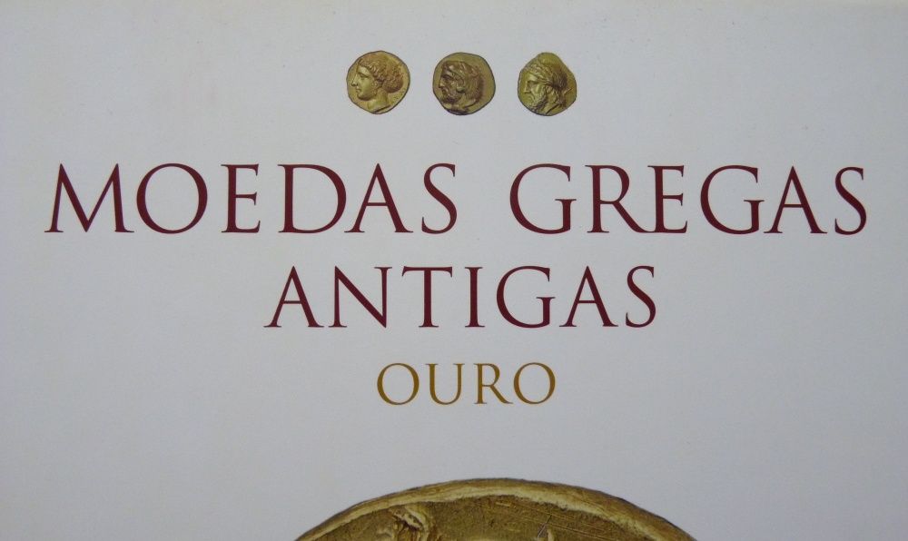 Livro "Moedas Gregas Antigas - Ouro" [novo]