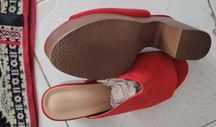 Sapatos senhora 37 novos vermelhos