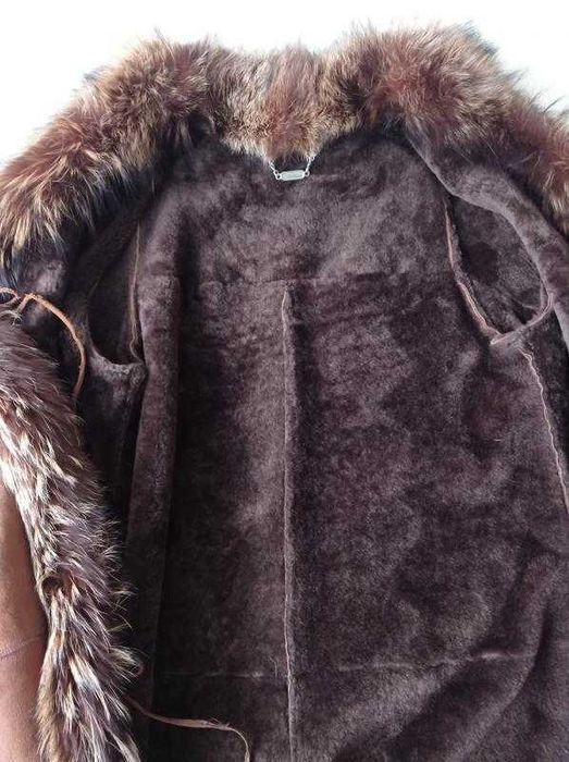 Дублянка жіноча з натуральним хутром