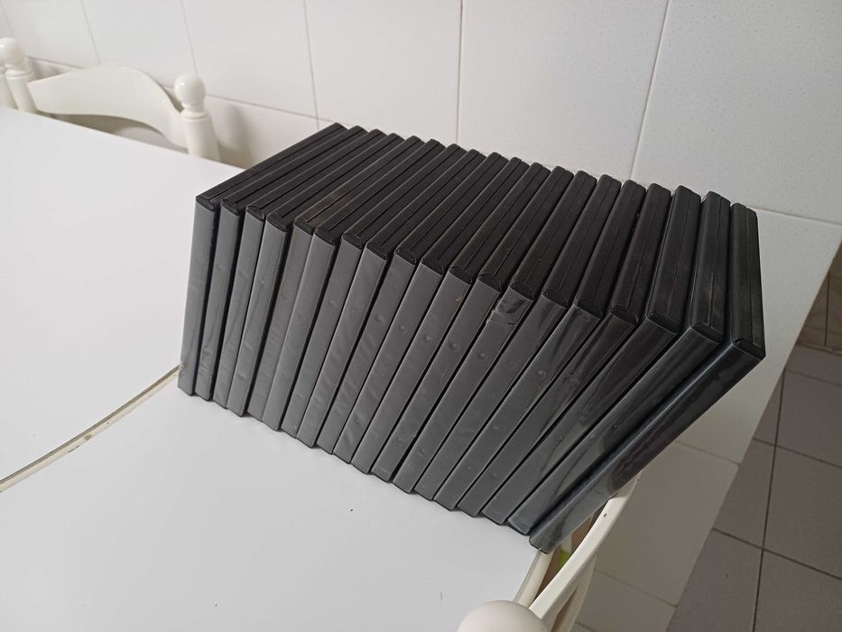 Caixas para DVD's 20 unidades