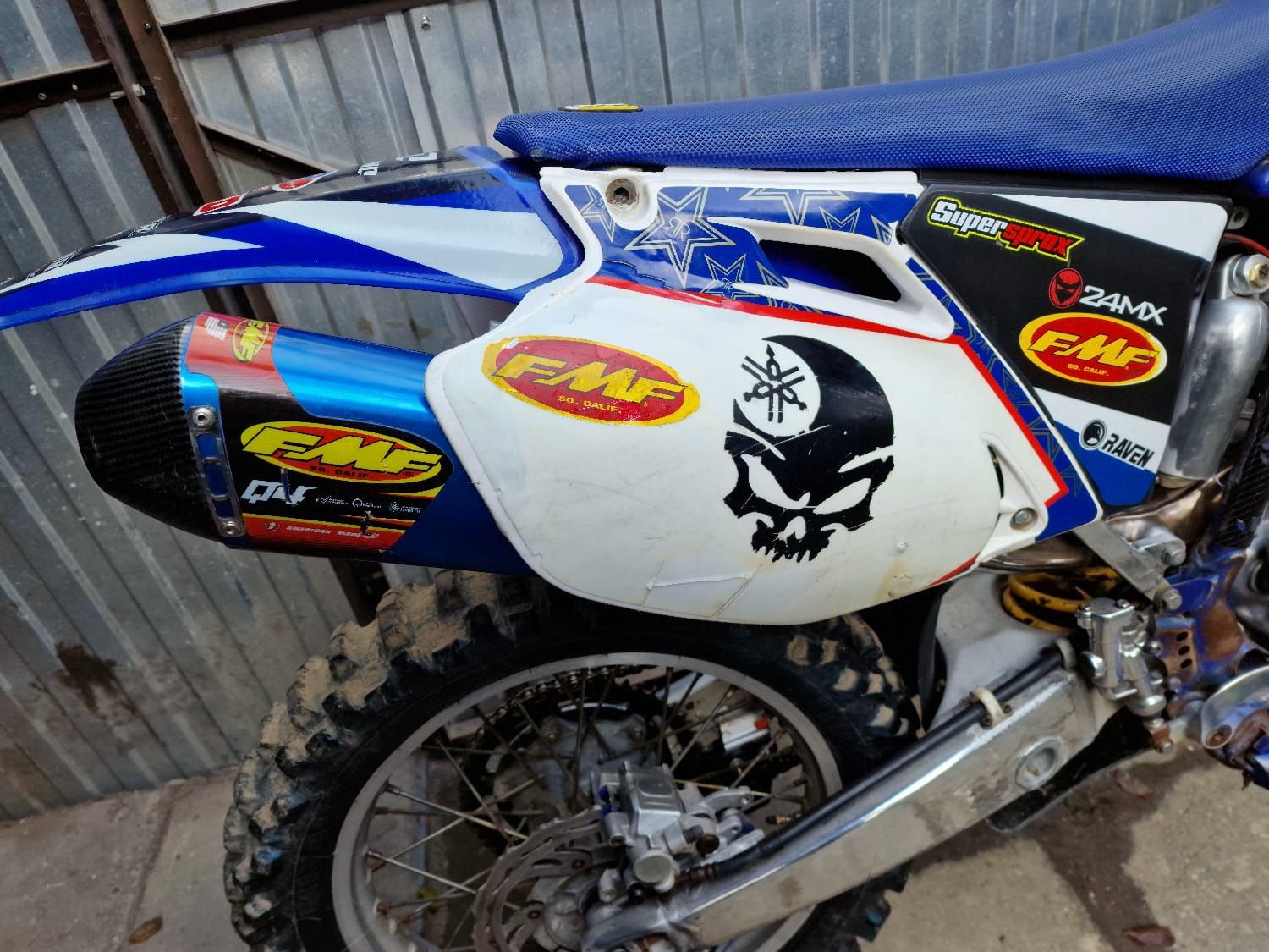 Tłumik Wydech Enduro Cross Jak Fmf excf sxf fe kxf crf wr dr xr xt