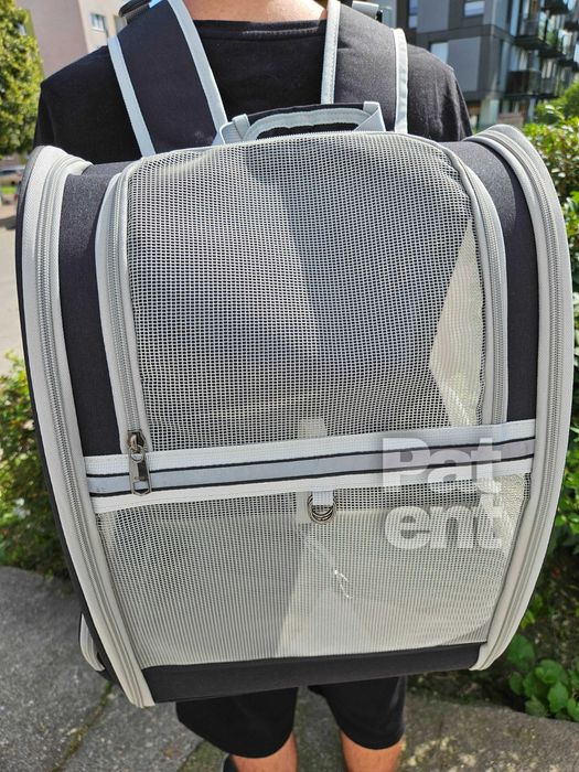 Plecak transporter dla kota psa transporterek torba transportowa duży