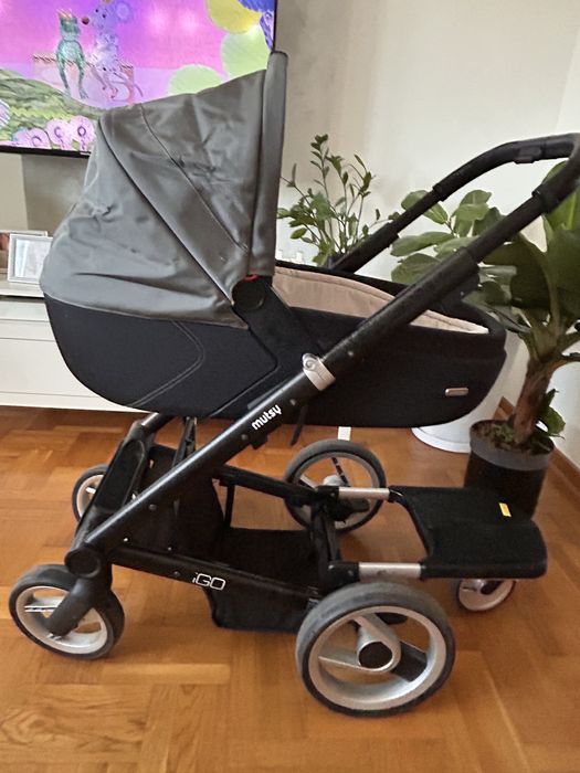 Wózek 2w1 dostawka, fitelik samocjodowy cybex