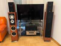 Yamaha rx-v459 + kolumny Prism 5.0 + dvd s559mk2 kino domowe