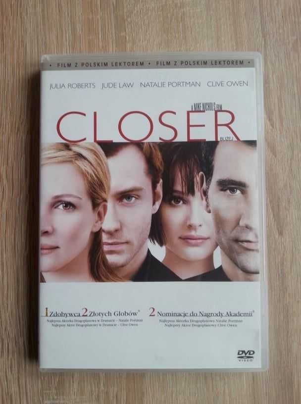 "Closer" -  film Mike`a Nicholsa na DVD