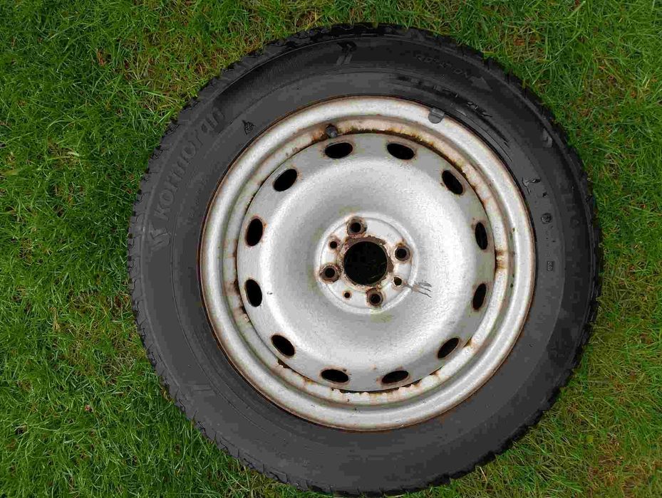 Felgi 6J ET 44 Fiat (Linea) komplet 4 sztuk z oponami 185x65xr15