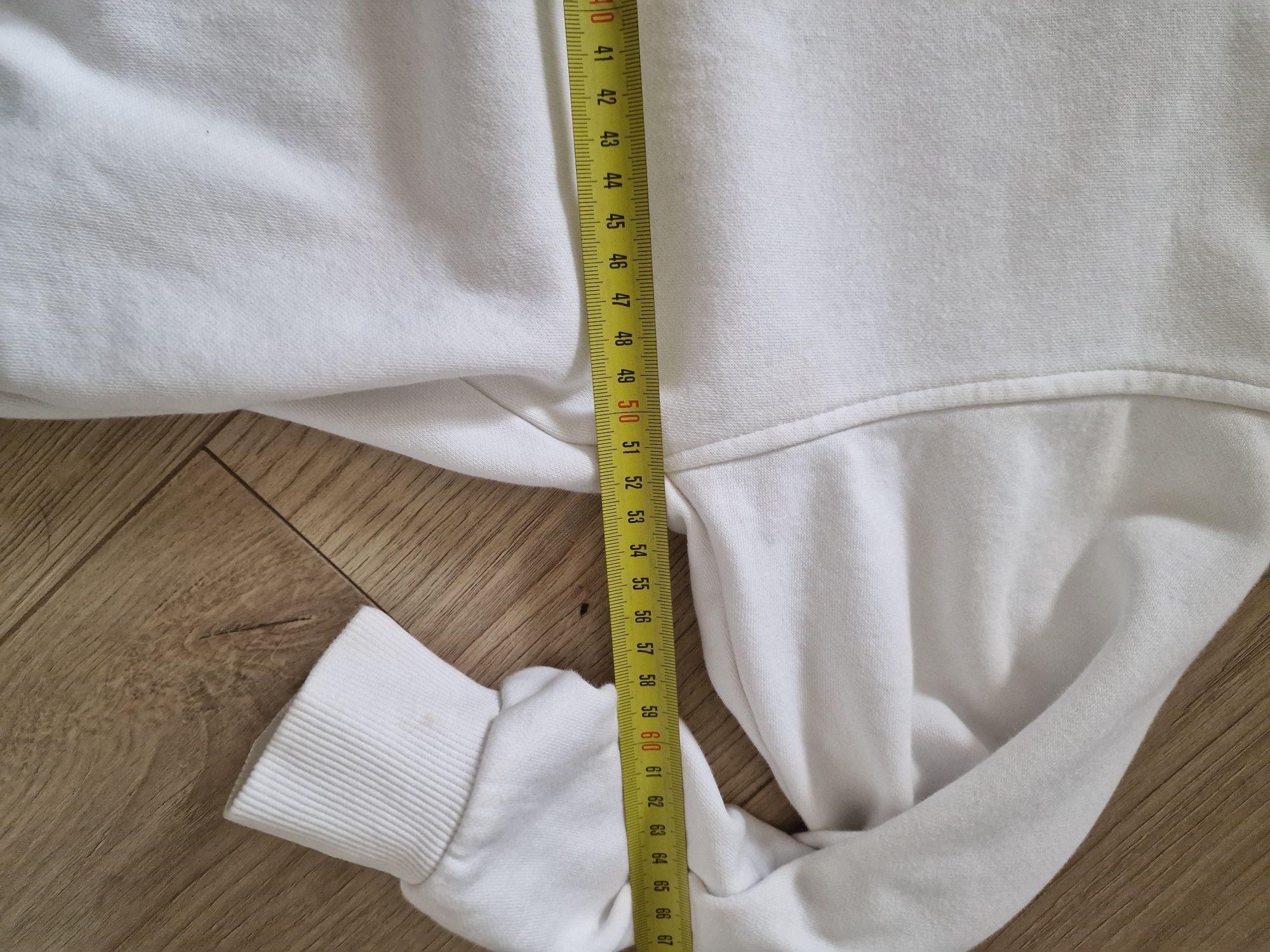 Biała bluza z kapturem kappahl 146
