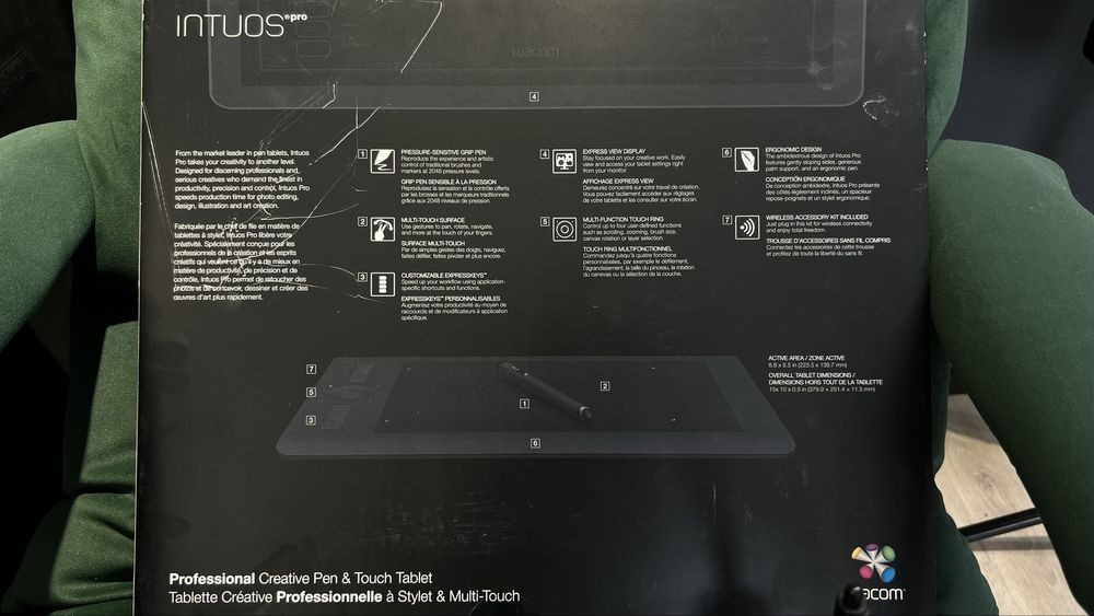 Продам графічний планшет wacom intuos PRO M