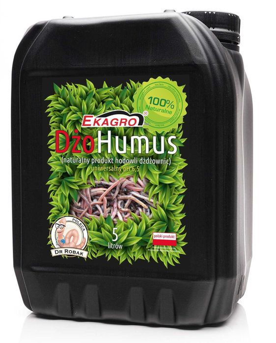 Dżohumus BIOHUMUS nawóz naturalny 100% organiczny 1l, 5l, 10l, 20l