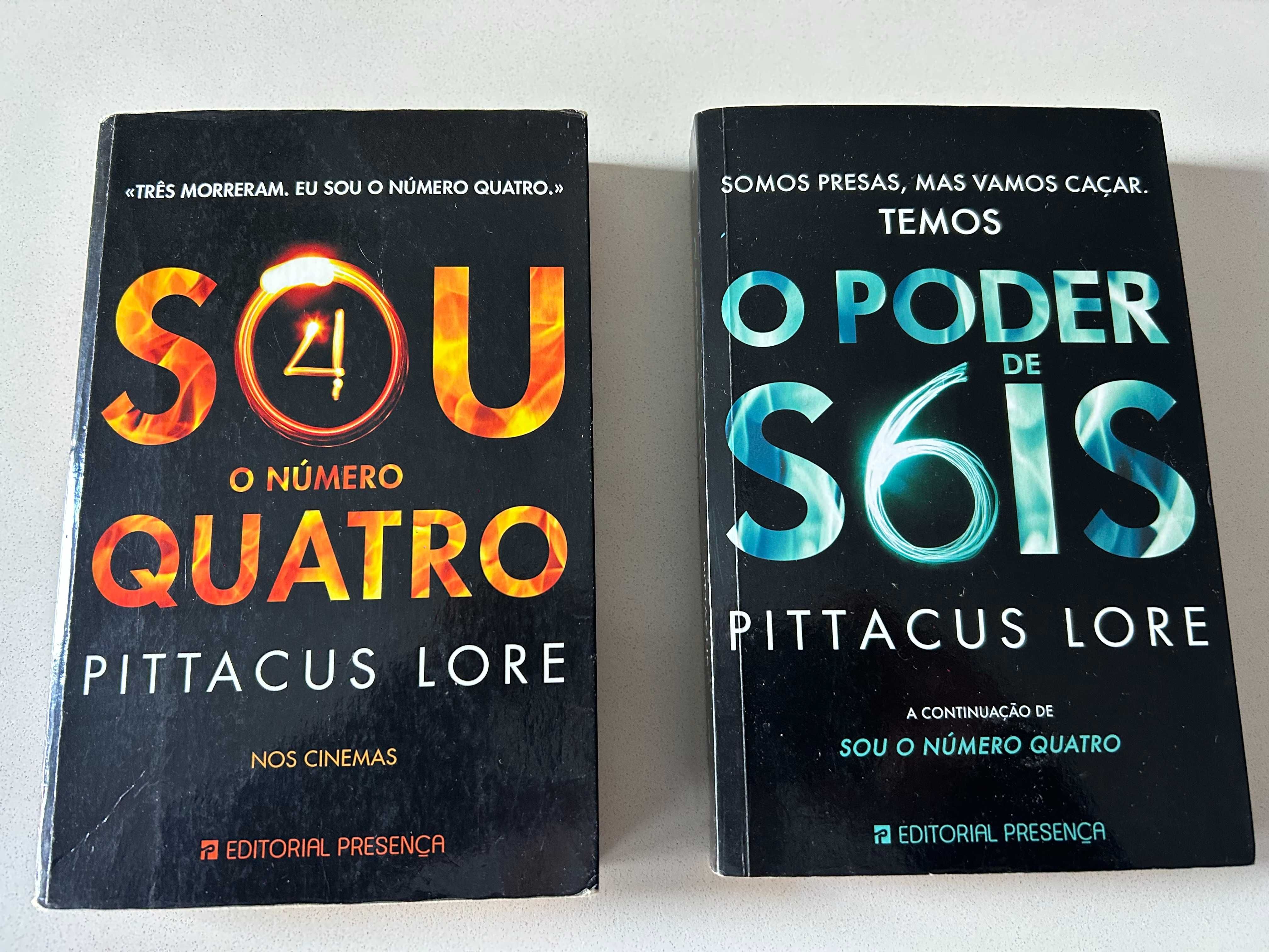 Os Legados de Lorien - "Eu sou o numero quatro" e "O poder dos seis"