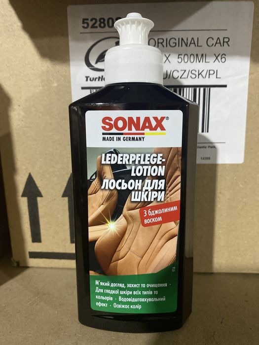 Sonax Лосьон для ухода за кожей Leather Care 250 мл 291141
