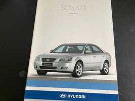 Katalog prospekt Hyundai Sonata 26 stron 2005 r.
