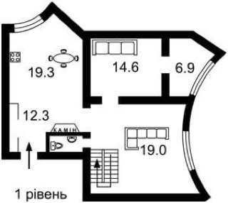 Без %! Продаж 4к 3-рівневої квартири в ЖК Оазис, Г. Сталінграда 10а!