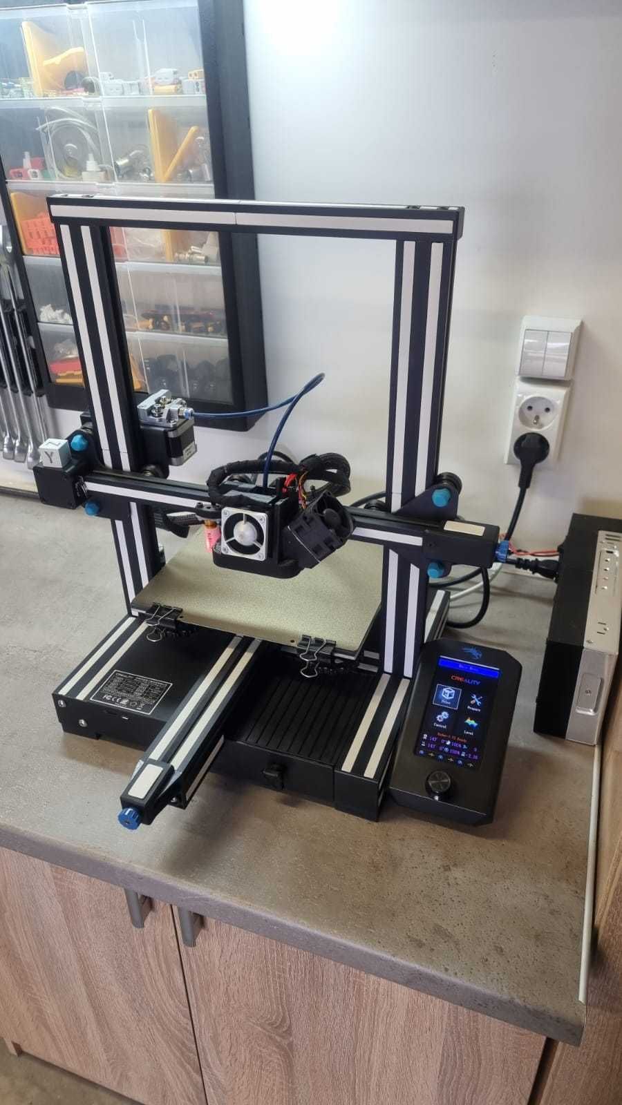 Ender 3 V2 drukarka 3D, BLTouch, PEI, Sunon dodatki