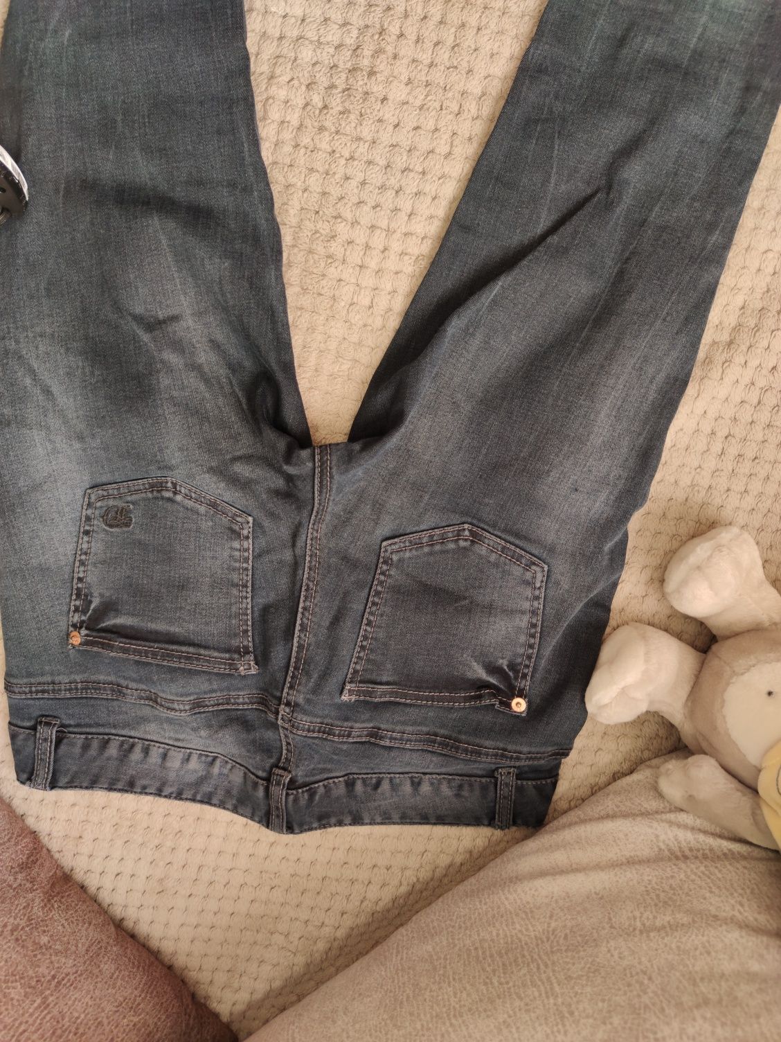 Серые джинсы скинни Сірі джинси Tom Tailor 26 размер