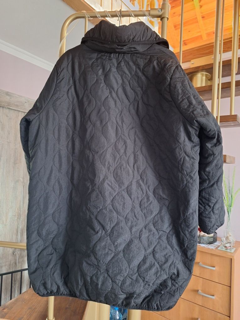 Kurtka pikowana przejściowa plus size 48-52