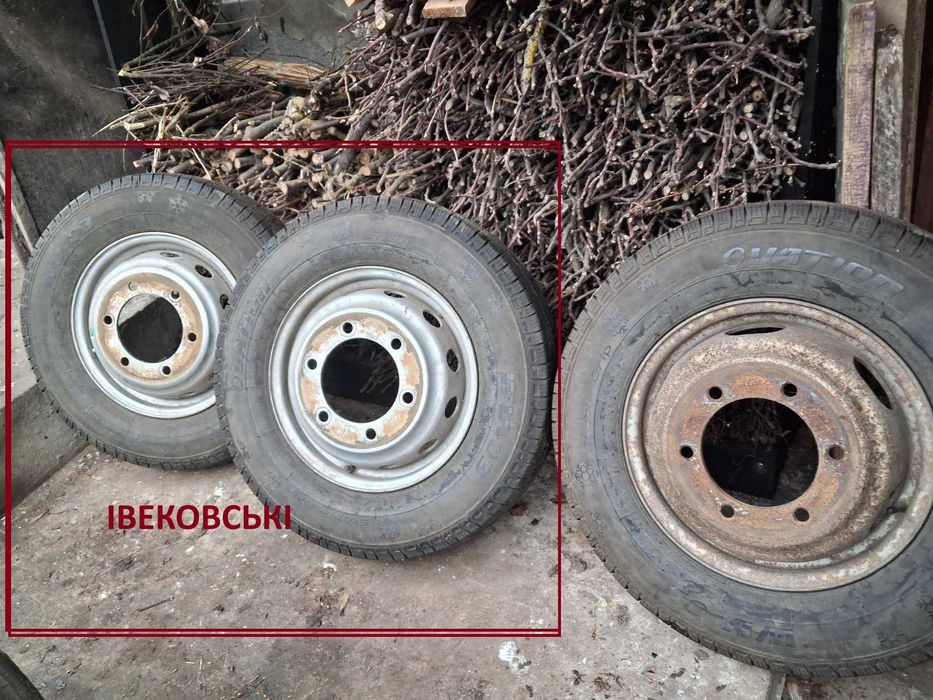 колеса спрінтер, івеко, рекс, варіо  R16C 215 75