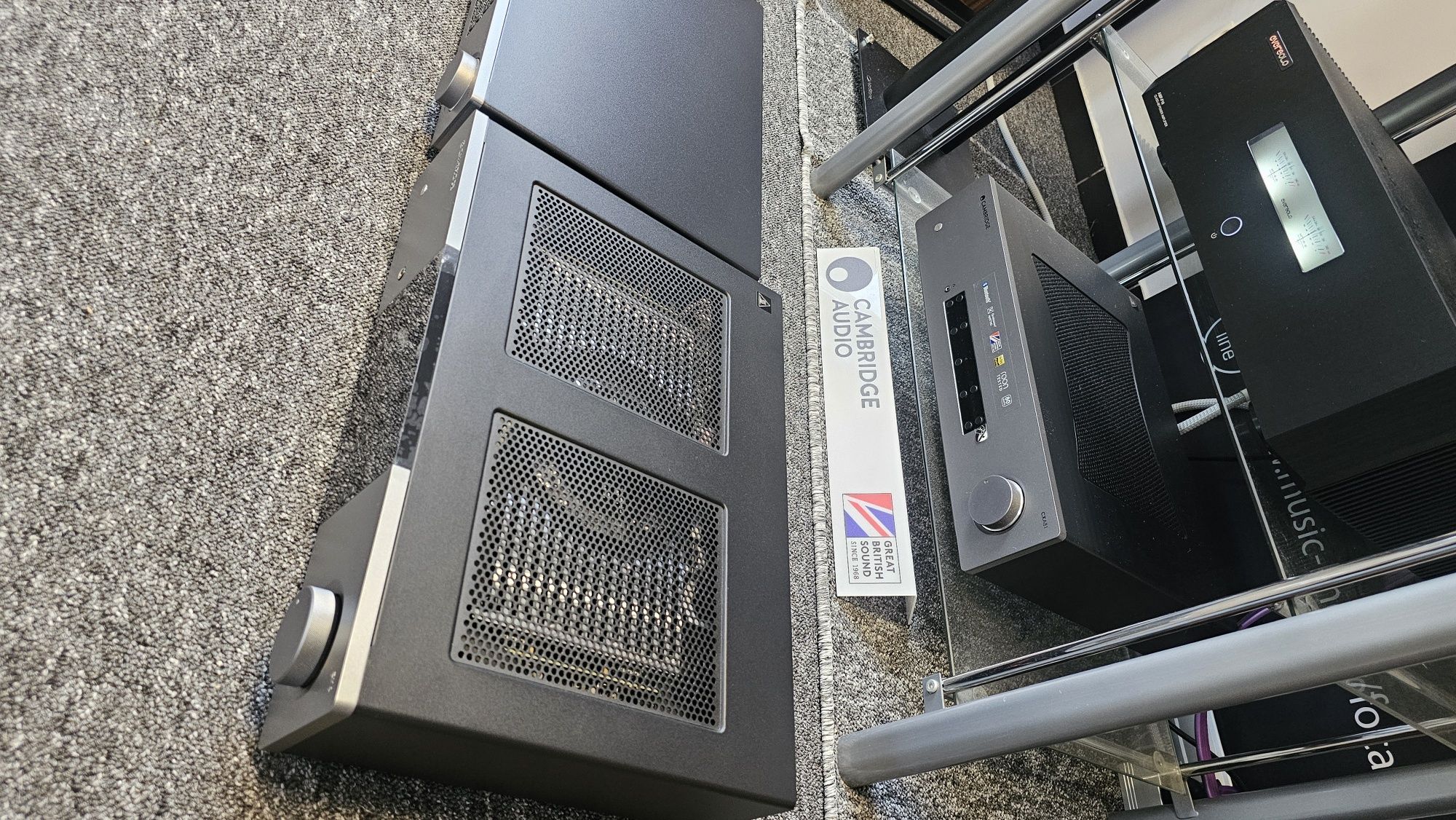 Wzmacniacz Cambridge Audio Exa100 + Cxn v2 Odtwarzacz sieciowy Zestaw
