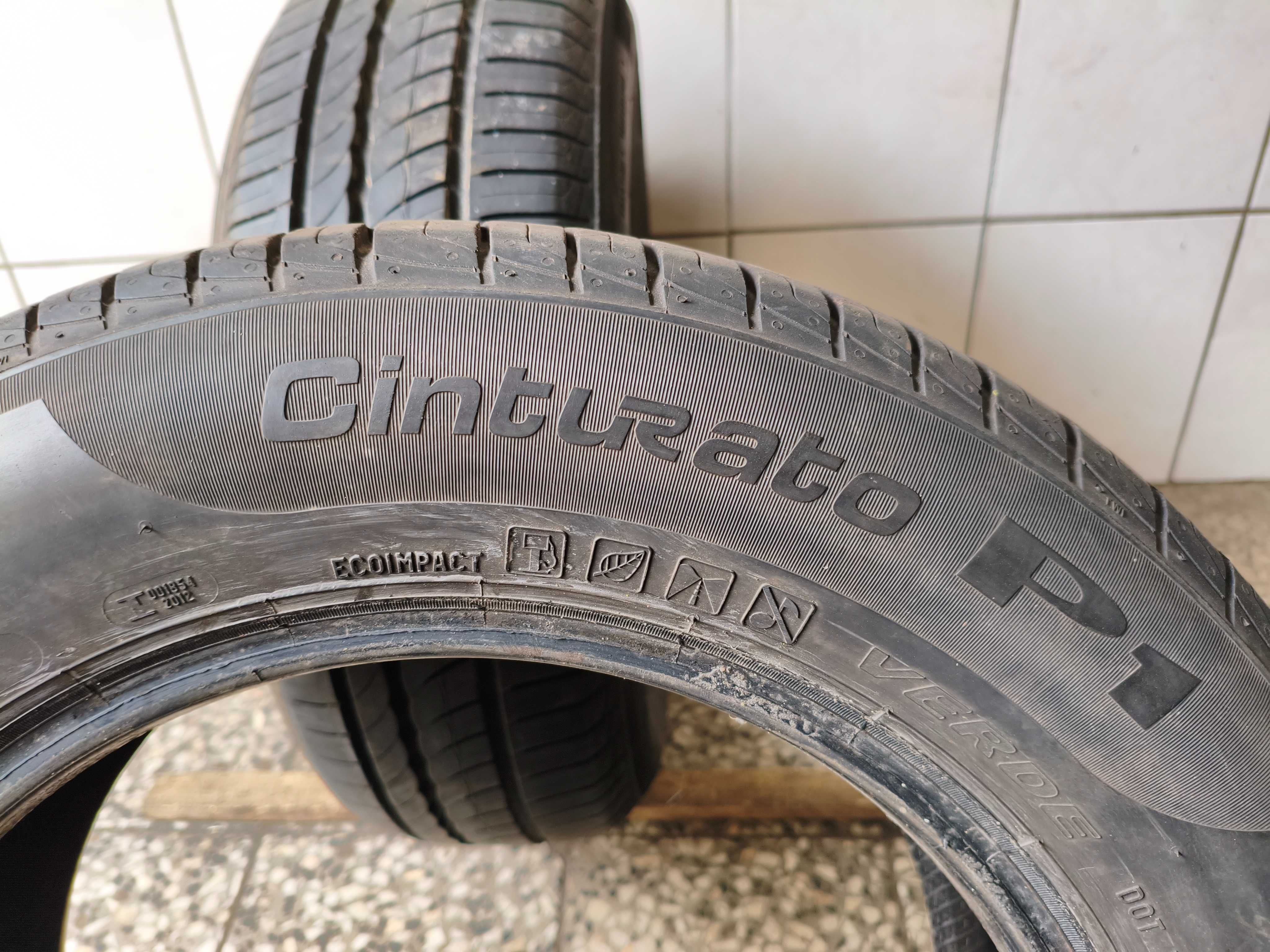 Pirelli Cinturato 195/65R15 91V 2x6.57mm 2017r cena za 2szt MONTAŻ