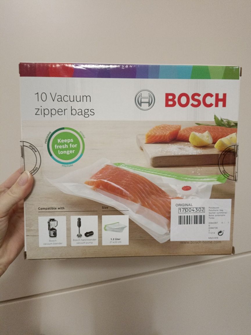 Worki próżniowe Bosch 10 sztuk