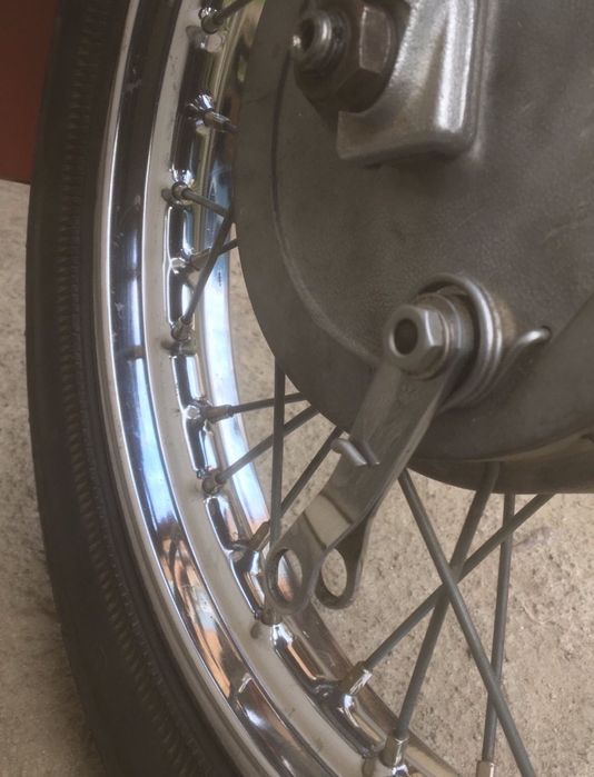 Мотоцикл Ява"Старушка"Незакінчена реставрація.