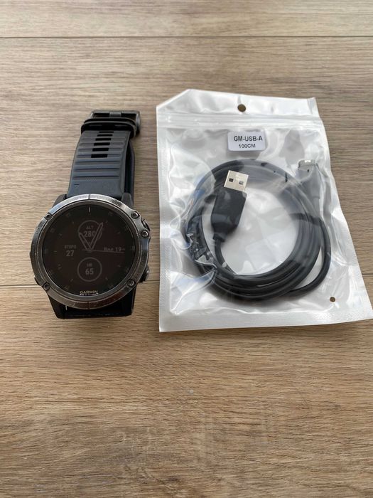 Garmin Fenix 5X Plus Sapphire | Карти, WIFI, Музика | Гарантія